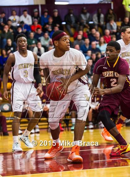 Thumbnail 3 in Christ the King vs Sacred Heart (Spalding HoopHall Classic) photogallery.