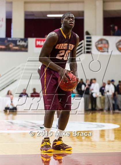 Thumbnail 2 in Christ the King vs Sacred Heart (Spalding HoopHall Classic) photogallery.