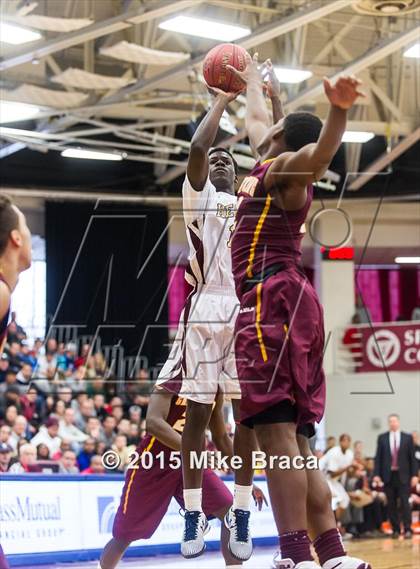 Thumbnail 3 in Christ the King vs Sacred Heart (Spalding HoopHall Classic) photogallery.
