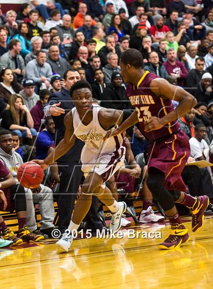 Thumbnail 3 in Christ the King vs Sacred Heart (Spalding HoopHall Classic) photogallery.