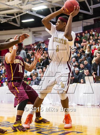 Thumbnail 3 in Christ the King vs Sacred Heart (Spalding HoopHall Classic) photogallery.