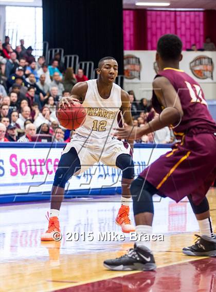 Thumbnail 3 in Christ the King vs Sacred Heart (Spalding HoopHall Classic) photogallery.