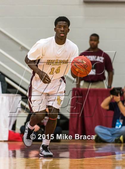 Thumbnail 3 in Christ the King vs Sacred Heart (Spalding HoopHall Classic) photogallery.