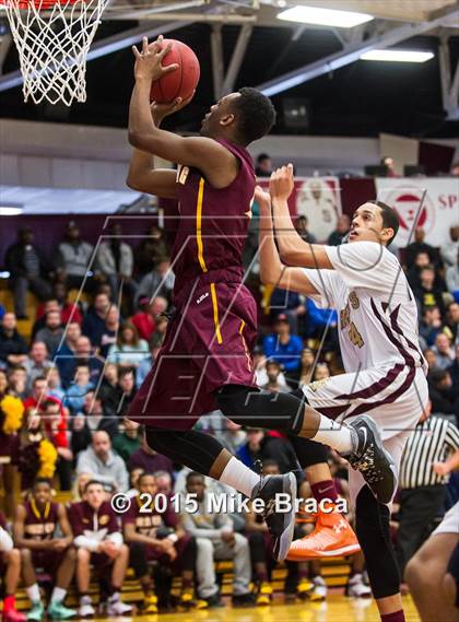 Thumbnail 1 in Christ the King vs Sacred Heart (Spalding HoopHall Classic) photogallery.