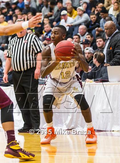Thumbnail 3 in Christ the King vs Sacred Heart (Spalding HoopHall Classic) photogallery.