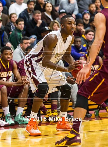 Thumbnail 1 in Christ the King vs Sacred Heart (Spalding HoopHall Classic) photogallery.