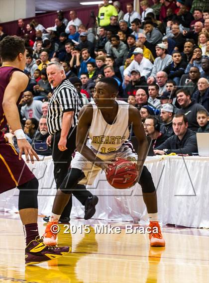Thumbnail 1 in Christ the King vs Sacred Heart (Spalding HoopHall Classic) photogallery.