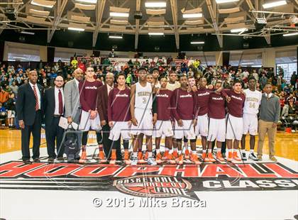 Thumbnail 2 in Christ the King vs Sacred Heart (Spalding HoopHall Classic) photogallery.