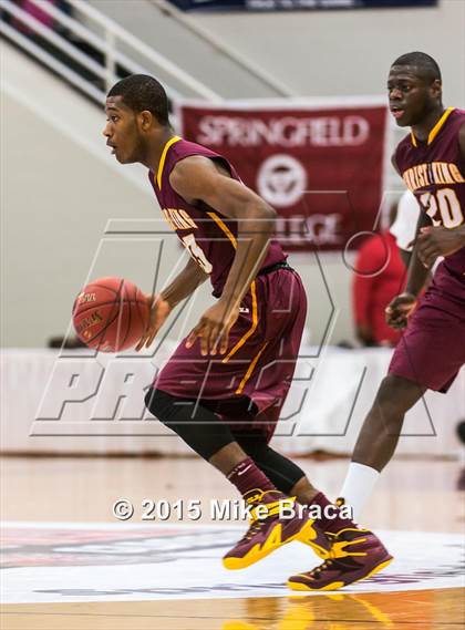 Thumbnail 1 in Christ the King vs Sacred Heart (Spalding HoopHall Classic) photogallery.