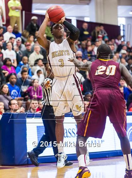 Thumbnail 3 in Christ the King vs Sacred Heart (Spalding HoopHall Classic) photogallery.