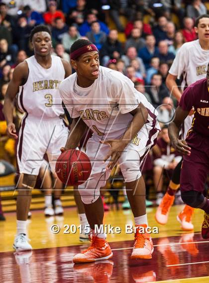 Thumbnail 2 in Christ the King vs Sacred Heart (Spalding HoopHall Classic) photogallery.