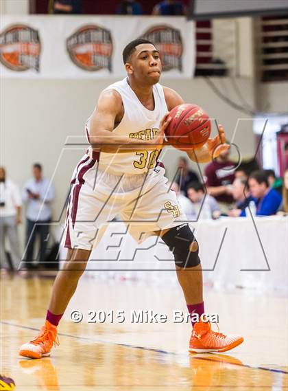 Thumbnail 2 in Christ the King vs Sacred Heart (Spalding HoopHall Classic) photogallery.