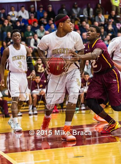 Thumbnail 1 in Christ the King vs Sacred Heart (Spalding HoopHall Classic) photogallery.
