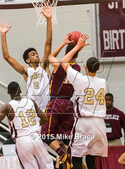 Thumbnail 2 in Christ the King vs Sacred Heart (Spalding HoopHall Classic) photogallery.