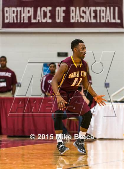 Thumbnail 1 in Christ the King vs Sacred Heart (Spalding HoopHall Classic) photogallery.