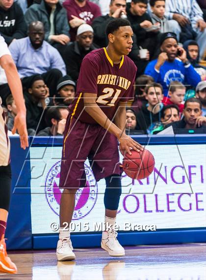 Thumbnail 2 in Christ the King vs Sacred Heart (Spalding HoopHall Classic) photogallery.
