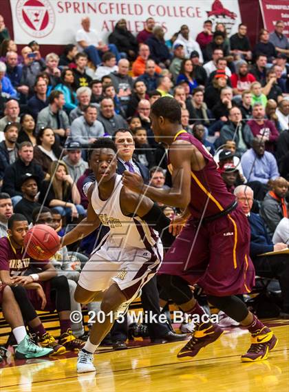 Thumbnail 1 in Christ the King vs Sacred Heart (Spalding HoopHall Classic) photogallery.