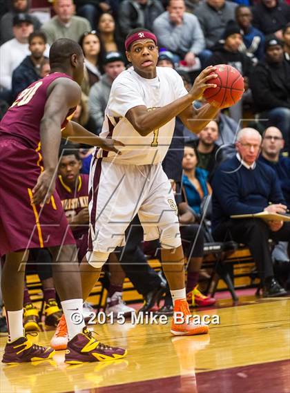 Thumbnail 2 in Christ the King vs Sacred Heart (Spalding HoopHall Classic) photogallery.