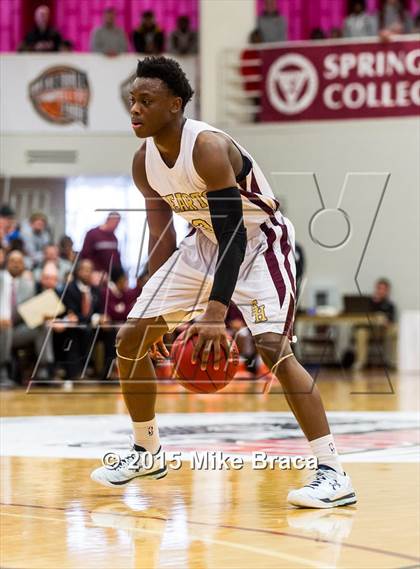 Thumbnail 1 in Christ the King vs Sacred Heart (Spalding HoopHall Classic) photogallery.