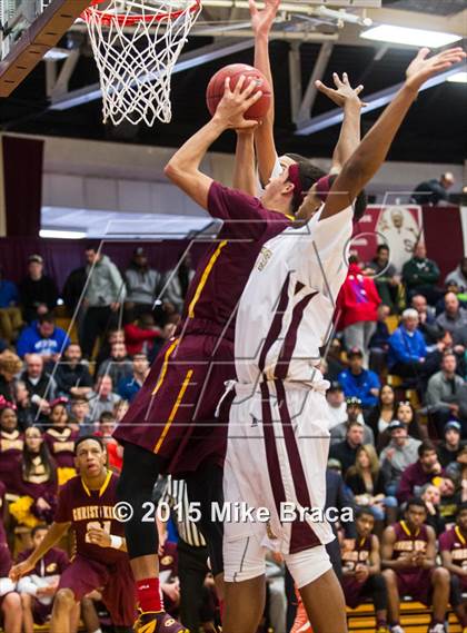 Thumbnail 3 in Christ the King vs Sacred Heart (Spalding HoopHall Classic) photogallery.