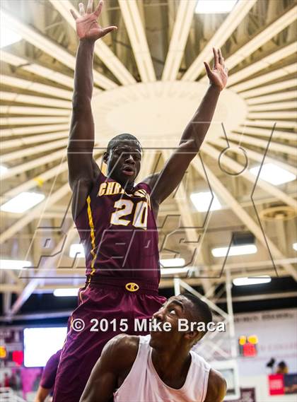 Thumbnail 1 in Christ the King vs Sacred Heart (Spalding HoopHall Classic) photogallery.