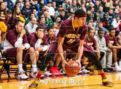 Thumbnail 1 in Christ the King vs Sacred Heart (Spalding HoopHall Classic) photogallery.
