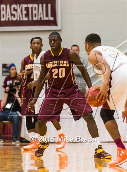 Thumbnail 2 in Christ the King vs Sacred Heart (Spalding HoopHall Classic) photogallery.