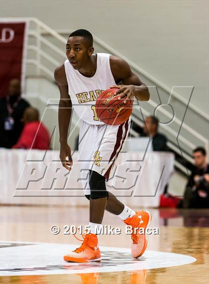 Thumbnail 1 in Christ the King vs Sacred Heart (Spalding HoopHall Classic) photogallery.