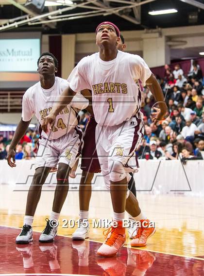 Thumbnail 3 in Christ the King vs Sacred Heart (Spalding HoopHall Classic) photogallery.