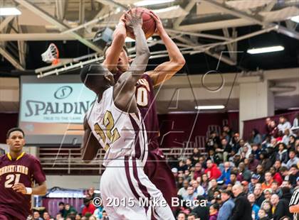 Thumbnail 2 in Christ the King vs Sacred Heart (Spalding HoopHall Classic) photogallery.