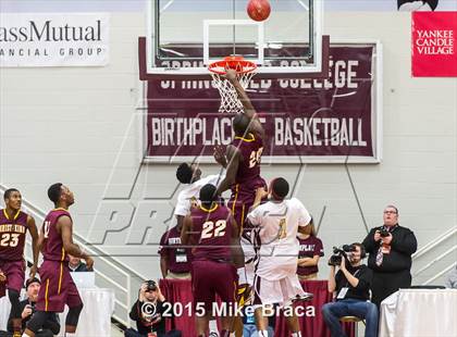 Thumbnail 1 in Christ the King vs Sacred Heart (Spalding HoopHall Classic) photogallery.