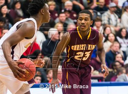 Thumbnail 3 in Christ the King vs Sacred Heart (Spalding HoopHall Classic) photogallery.