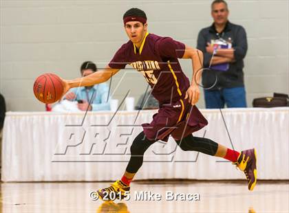 Thumbnail 1 in Christ the King vs Sacred Heart (Spalding HoopHall Classic) photogallery.