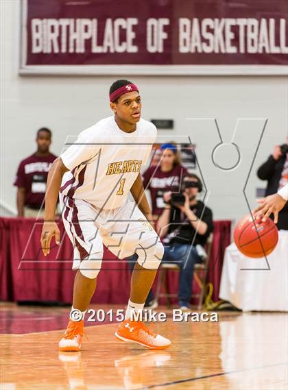 Thumbnail 1 in Christ the King vs Sacred Heart (Spalding HoopHall Classic) photogallery.