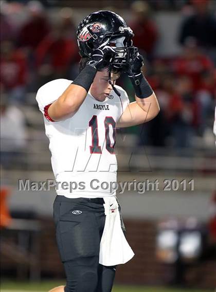 Thumbnail 2 in Argyle vs. Carthage (3A Division 2 Region 2 Semifinals) photogallery.