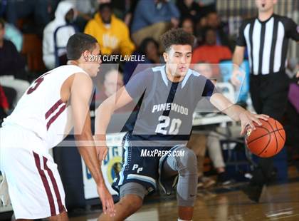 Thumbnail 3 in Pinewood Prep vs Don Bosco Prep (Rotary Roundball Classic) photogallery.