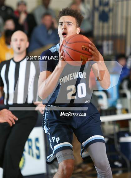 Thumbnail 1 in Pinewood Prep vs Don Bosco Prep (Rotary Roundball Classic) photogallery.