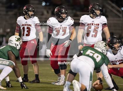 Thumbnail 2 in Jackson @ Fort Zumwalt North (MSHSAA Class 5 Semifinal) photogallery.
