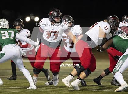 Thumbnail 3 in Jackson @ Fort Zumwalt North (MSHSAA Class 5 Semifinal) photogallery.