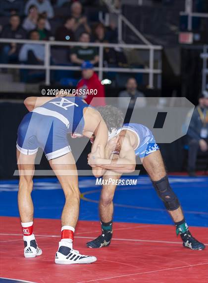 Thumbnail 1 in NYSPHSAA Wrestling Championships - Quarter Finals 99 lbs - 145 lbs photogallery.