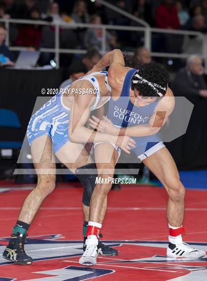 Thumbnail 1 in NYSPHSAA Wrestling Championships - Quarter Finals 99 lbs - 145 lbs photogallery.