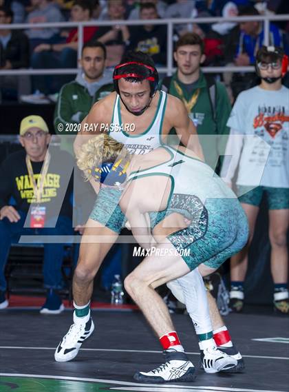Thumbnail 3 in NYSPHSAA Wrestling Championships - Quarter Finals 99 lbs - 145 lbs photogallery.
