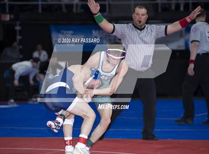 Thumbnail 3 in NYSPHSAA Wrestling Championships - Quarter Finals 99 lbs - 145 lbs photogallery.