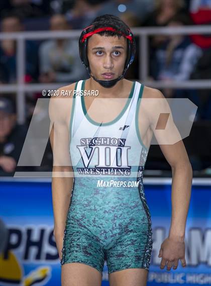 Thumbnail 1 in NYSPHSAA Wrestling Championships - Quarter Finals 99 lbs - 145 lbs photogallery.