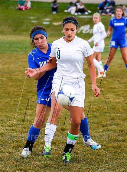 Thumbnail 1 in Bingham vs Hillcrest (UHSAA 5A First Round Playoff) photogallery.