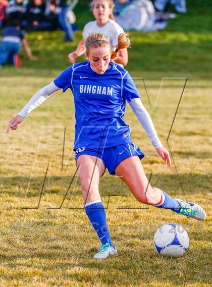 Thumbnail 2 in Bingham vs Hillcrest (UHSAA 5A First Round Playoff) photogallery.