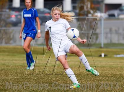 Thumbnail 3 in Bingham vs Hillcrest (UHSAA 5A First Round Playoff) photogallery.