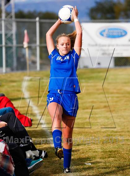 Thumbnail 2 in Bingham vs Hillcrest (UHSAA 5A First Round Playoff) photogallery.