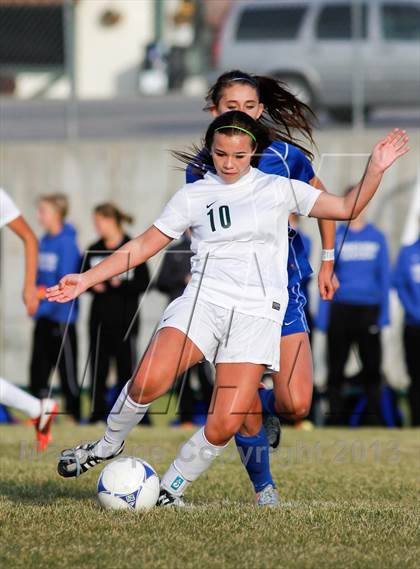 Thumbnail 3 in Bingham vs Hillcrest (UHSAA 5A First Round Playoff) photogallery.
