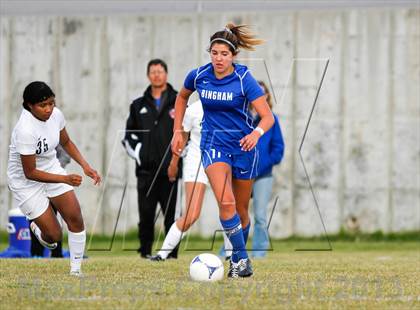 Thumbnail 1 in Bingham vs Hillcrest (UHSAA 5A First Round Playoff) photogallery.